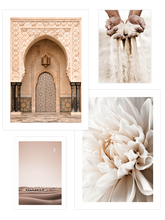 Beige Shades Poster Seti
